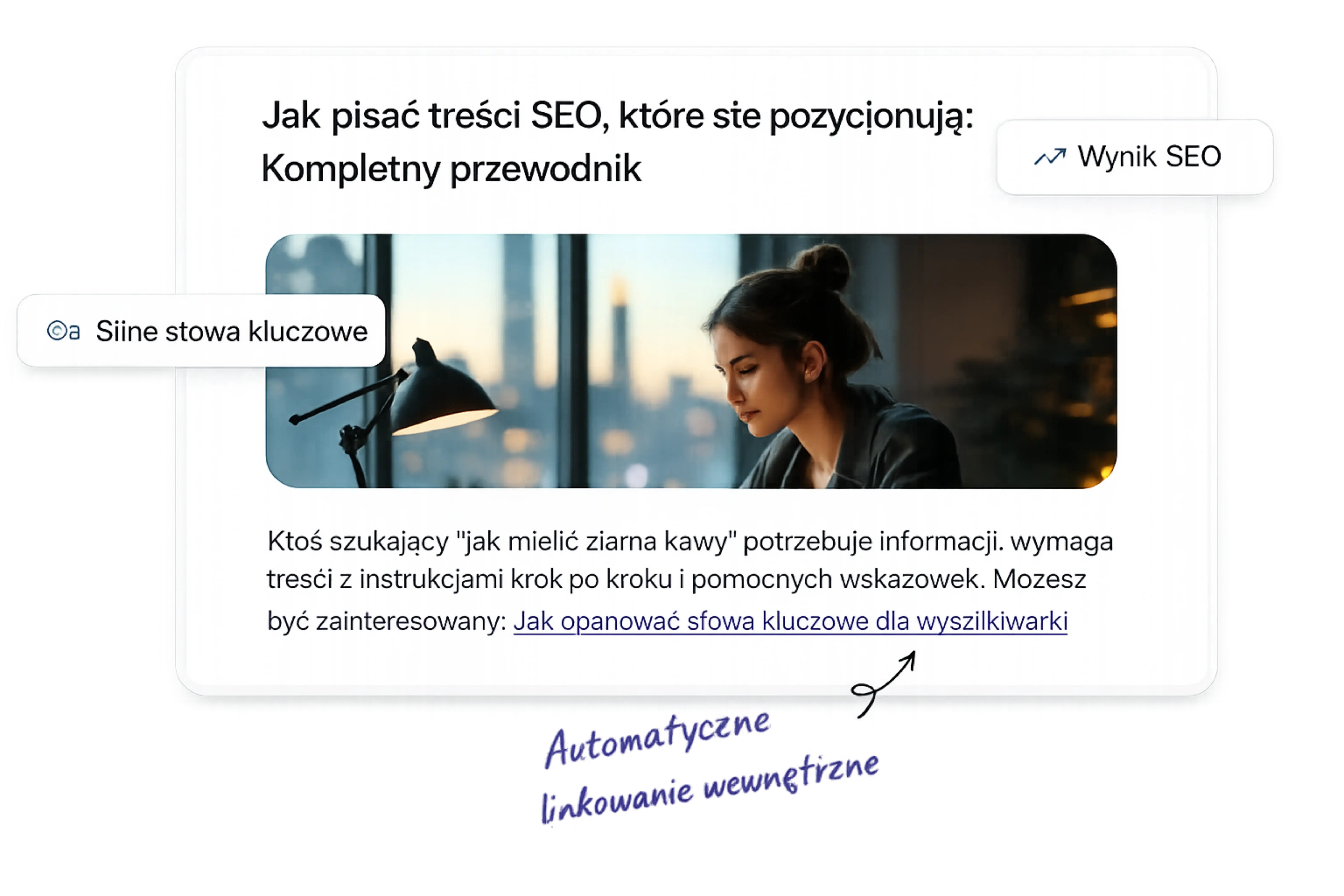 Przykład automatycznego SEO — widok meta tagów i schema