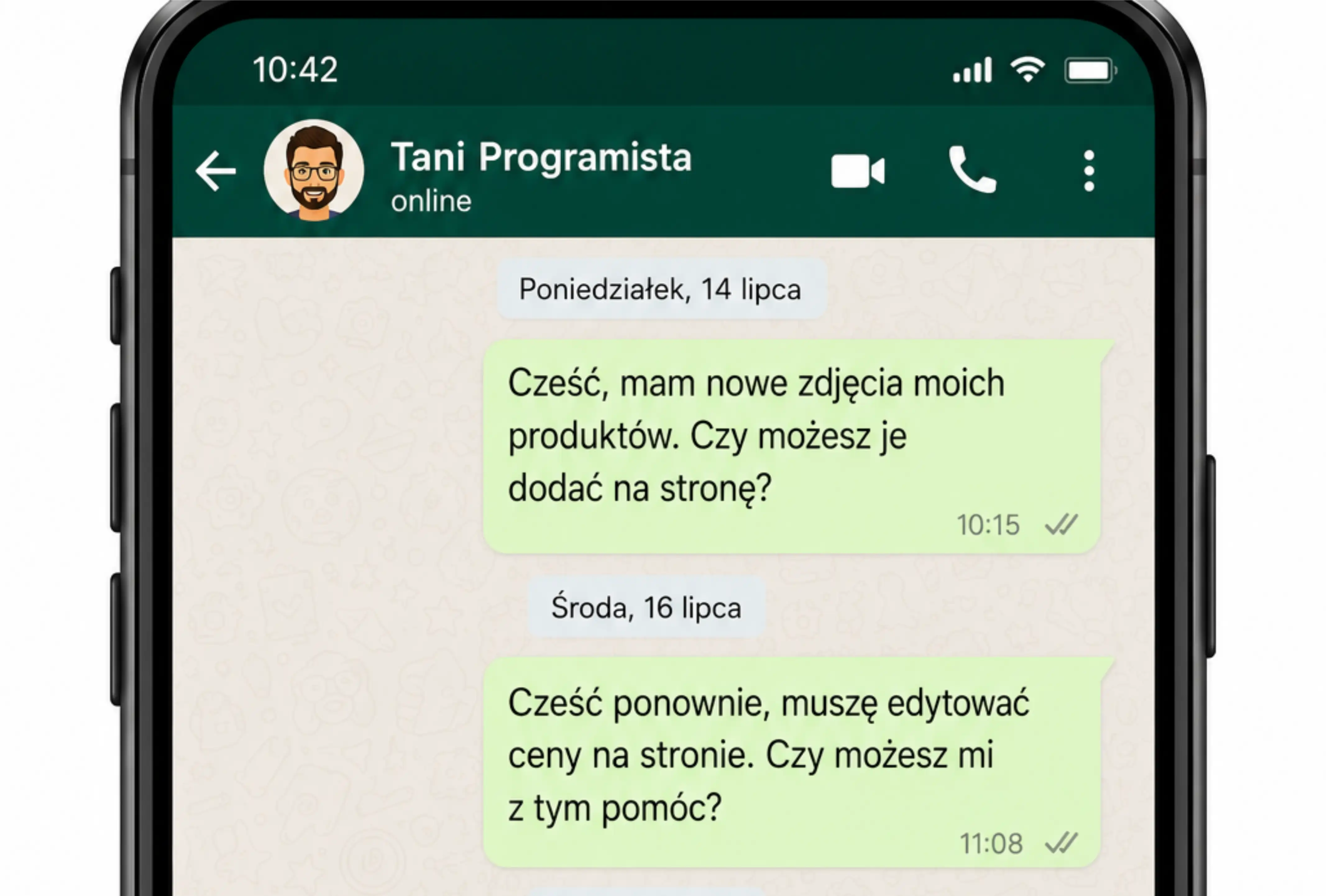Tanie programista — programador sobrecargado trabajando a bajo costo